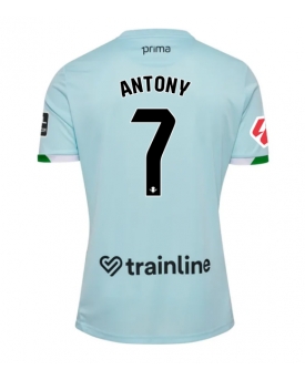 Billige Fotballdrakt Real Betis Antony #7 Replika Bortedrakt 2025-26 Kortermet Billige Fotballdrakt Real Betis Antony #7 Replika Bortedrakt 2025-26 Kortermet